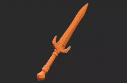 Stalhrim Dagger Skyrim Life Size Prop STL