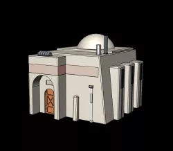 Star Wars Legion Desert Terrain Scenery Tatooine Building