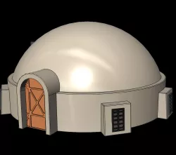 Star Wars Legion Desert Terrain Scenery Tatooine Building B