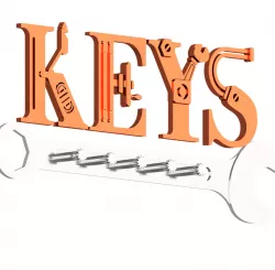 STEAMPUNK KEYS HOLDER