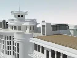 Stella  Maris the shape of an airplanes Montesilvano Pescara Abruzzo  Italy historical monuments STL 3D Print