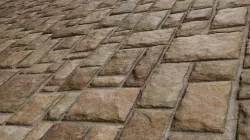 Stone wall texture roll
