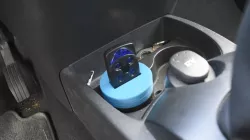 Storage box for a car