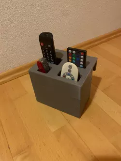 Storage box for remote controls