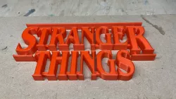 Stranger Things frame with lights