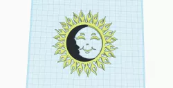 Sun Moon STL files