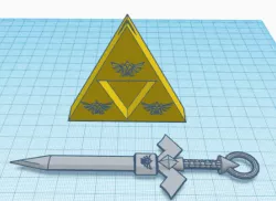 sword key ring
