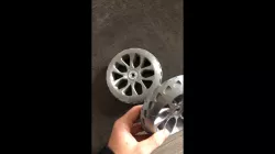 Table tennis table wheel
