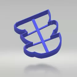 Tea Cup Cookie Cutter(Mad Tea Party Collection)