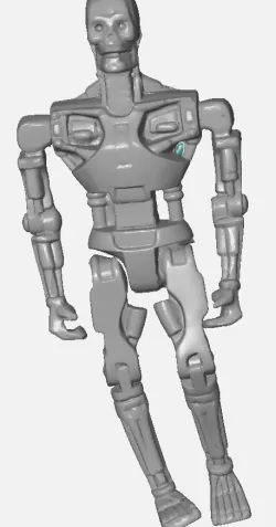 Terminator T800 Endo Skeleton Mini Kenner