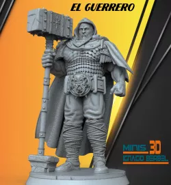 THE WARRIOR STL