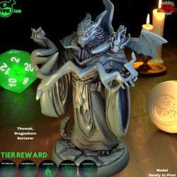 Thumak, Dragonborn Sorcere