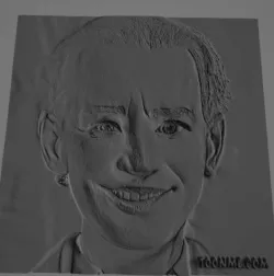 toons -biden- paint it your self art - poster- foil art 2-pc pack