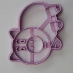TOY STORY CALLET CUTTER PIG, PIG, PORK. 9 CM.