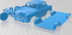 Toyota Crown RSD Deluxe 1955 Printable Car