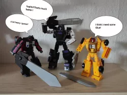 Transormers Legacy Menasor Replacement Sword