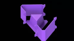 triangular cement pot mould