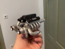 Twin Turbo V8 Engine