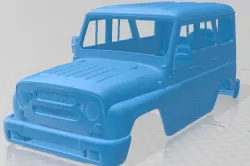UAZ Hunter 2012 Printable Body Car