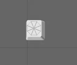 Umbrella Corp. Keycap