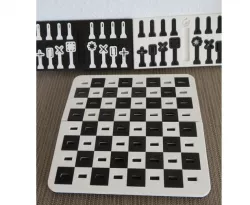 Update to FOLDABLE AND TRANSPORTABLE CHESS, the table only