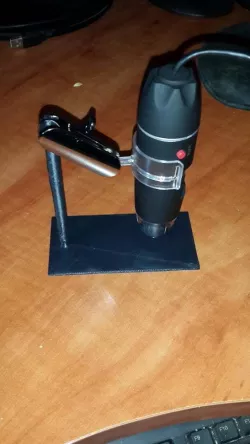 USB microscope mount