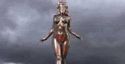 Valkyrie statue