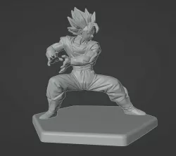 Vegito Blue Final Kamehameha Charging