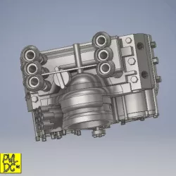 Volkswagen Kool Kombi Engine Diecast 1/64