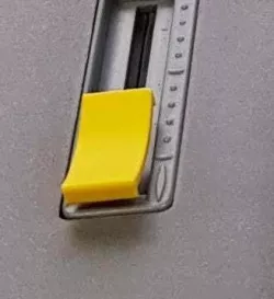 Volume knob for Korg Z1 synthesizer keyboard