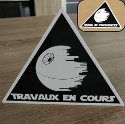 Wall decoration star wars - Work in progress