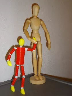 Wavyz, the manikin!
