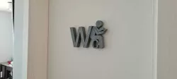 WC Bathroom Logo