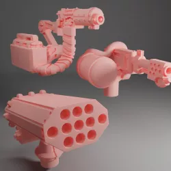 Weapon Pack - Space Marmotas