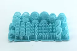 Wheel Spikes and Covers for Gaslands cars