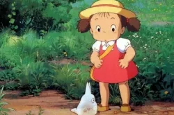 White little Totoro