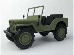 WILLYS JEEP original style - Full model kit