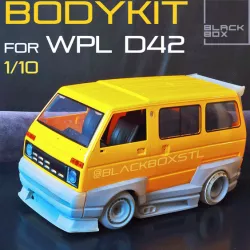 WPL D42 RC BODYKIT by BLACKBOX 1-10th