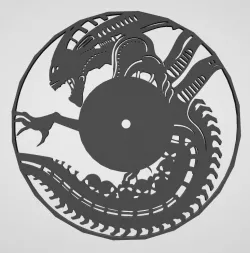 Xenomorph Clock