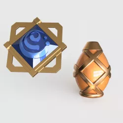 Xingqiu Amulet Hydro - Genshin Impact