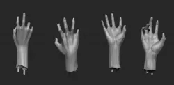 Zombie Hands Pen Holder PACK