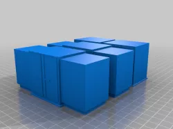 1/100 Military Containers