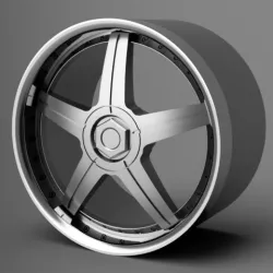 1/24 19" Racing Hart M5 with tire
