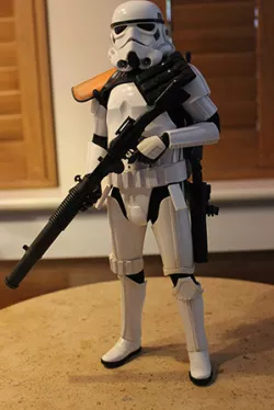 1:6 scale Sand Trooper Backpack for Hot Toys Stormtrooper