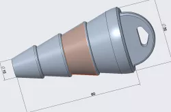 2 Stroke Motocross exhaust Plug