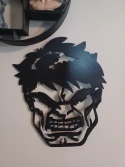 2D Hulk Wall Art