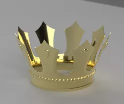 3D PRİNT READY CROWN