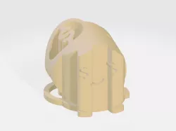 3D Word Shape of Piggy Bank (Greedy Egg)
