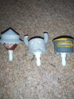 A Few More Playmobil Medieval Helmets