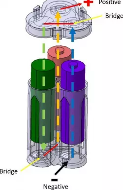 AA Battery Holder, AA Battery Holder